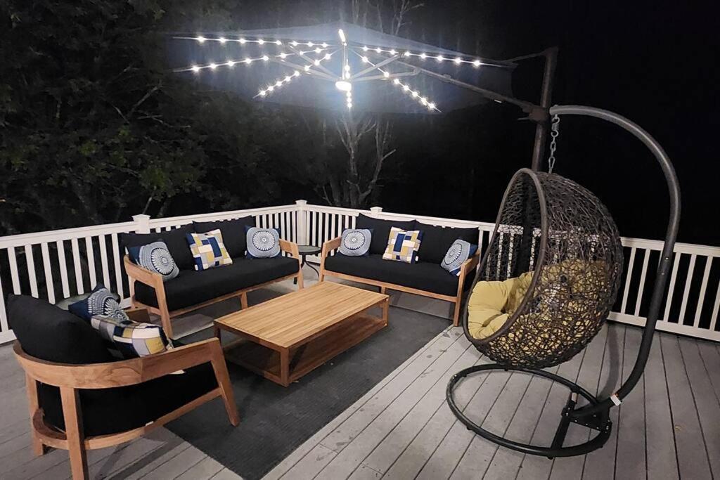 Mountain Blue Vista - Luxury Retreat Near Ski Resorts With Pond, Firepit And Hot Tub Windham Exterior foto