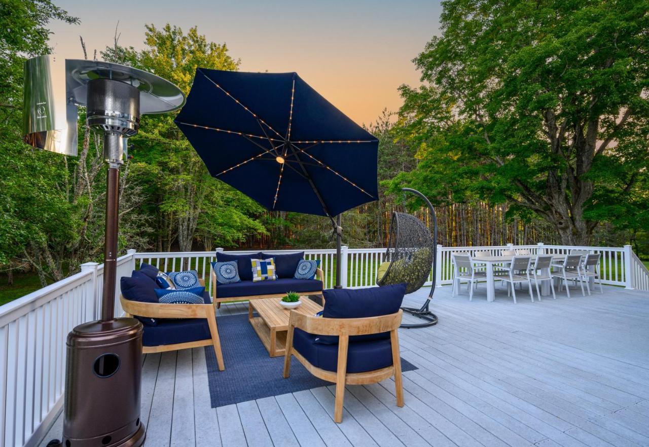 Mountain Blue Vista - Luxury Retreat Near Ski Resorts With Pond, Firepit And Hot Tub Windham Exterior foto